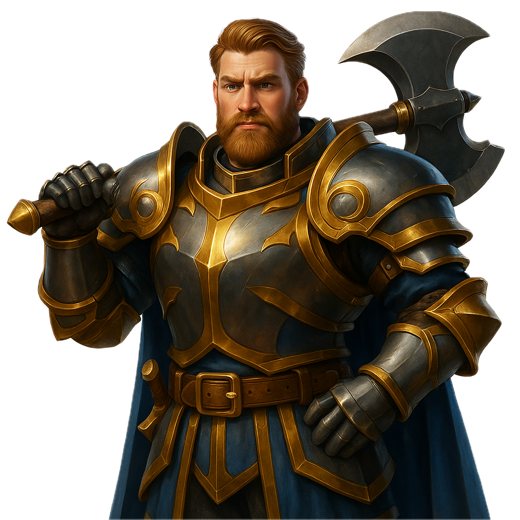 A warrior from Shard Legends